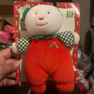Vintage kids gifts/eden Christmas bear